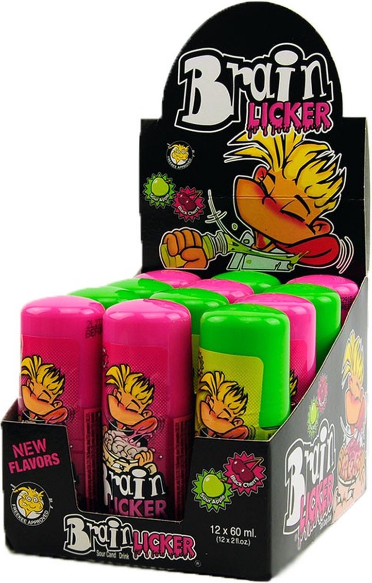 Freeke Brain licker Apple-Cherry 12x 60 ml