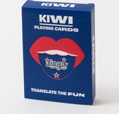 Lingo- Kiwi speelkaarten- playingcards- talen leren- Kiwi- jong en oud- Kiwi woordenschat- woordenschat- Leer Kiwi woordenschat op een leuke en gemakkelijke manier- 52 essentiële vertalingen- Leren- reizen- spelen
