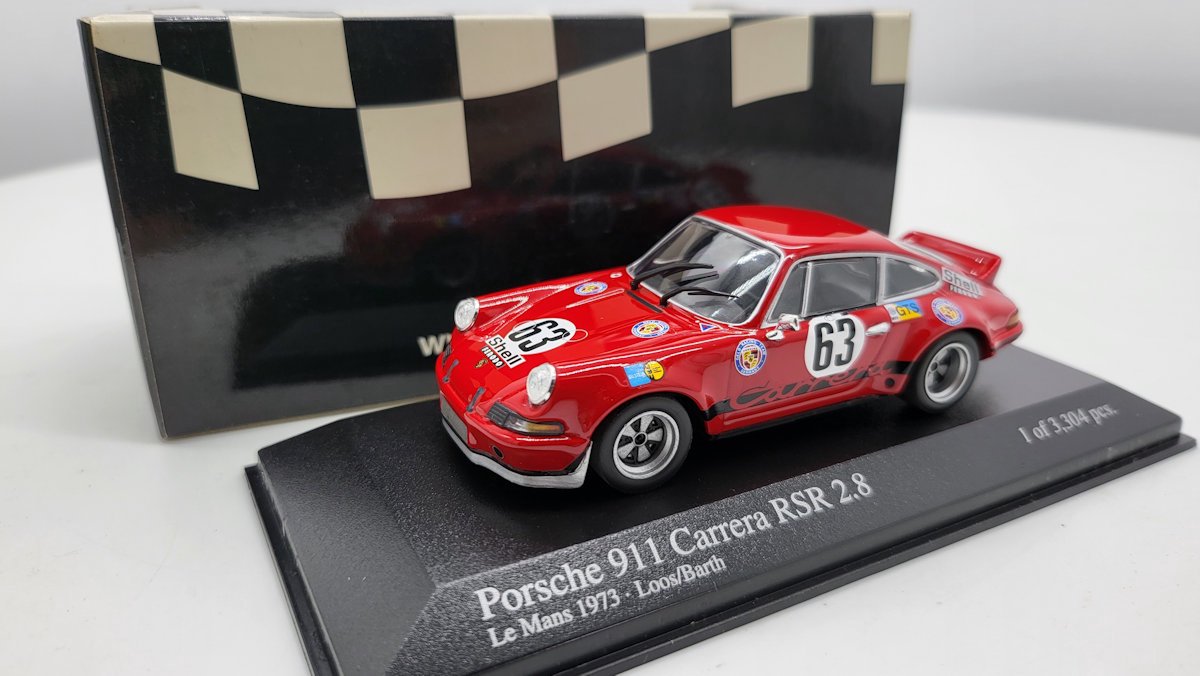 Porsche 911 Carrera RSR 2.8 #63 24H Le Mans 1973 - 1:43
