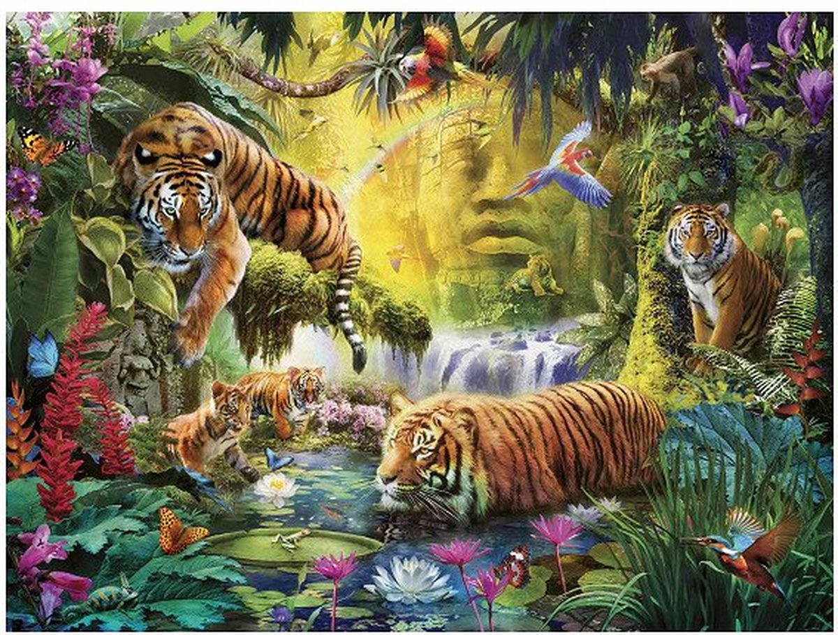 Ravensburger puzzel Idylle bij de Waterplaats - Legpuzzel - 1500 stukjes