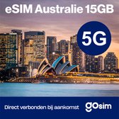 Australië eSIM - 15 GB - Prepaid Simkaart - 42 Dagen - 4G & 5G - GoSIM