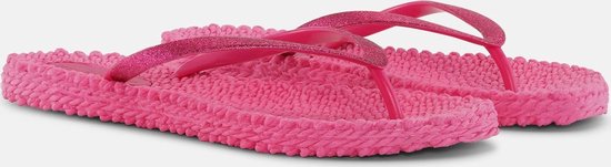 Ilse Jacobsen Slippers met glitter CHEERFUL01 - 917 Magenta | Magenta