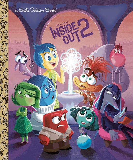 Little Golden Book- Disney/Pixar Inside Out 2 Little Golden Book