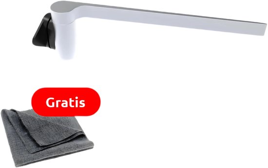 Vaatdoekhouder magnetisch - Hoogwaardig roestvrij staal - RVS - Zilver - Sterke magneet - Inclusief gratis vaatdoek - Gootsteen organizer - Aanrecht organizer - Keuken organizers - Keuken accessoires - Magnetische vaatdoekhouder