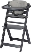 Bebeconfort Timba avec coussin réducteur - Chaise haute - Minéral Graphite - 6 mois à 10 ans