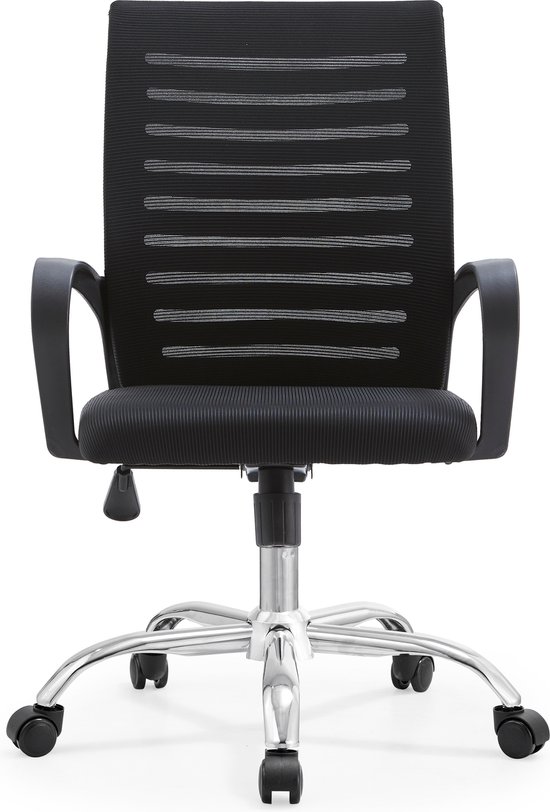 Vaive Office Comfort Ergonomische Bureaustoel - Bureaustoelen voor volwassenen - Zwart