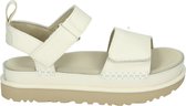 UGG GOLDENSTAR W - Sandalen met hakDames Sandalen - Kleur: Wit/beige - Maat: 41