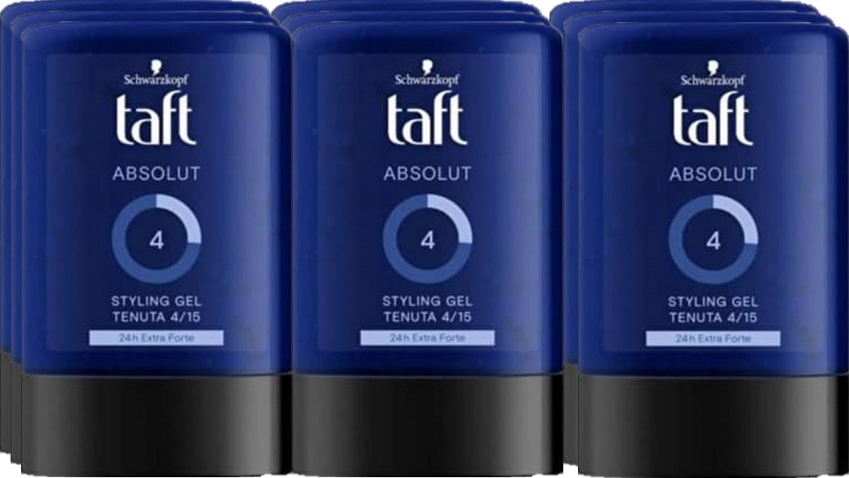 Taft Styling Haargel – Absolute Hold 4 - 12 x 300 ml