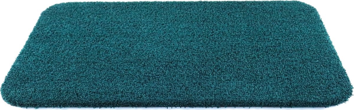 Badmat - WC mat Soft donker groen 40x60 antislip