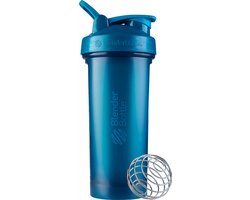 BlenderBottle BlenderBottle ® Classic Loop Pro 820 ml BLAAUW Shakebeker Shaken zonder klonten en zonder te lekken!