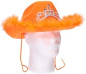 Oranje Cowboyhoed - Koningsdag - Nederland - EK - Voetbal - Festival - Zilveren Kroon