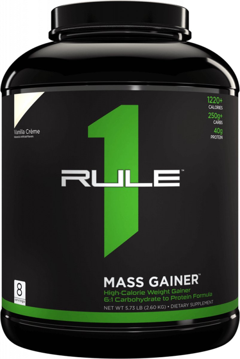 Goedkoopste R1 Mass Gainer (5,7lbs) Vanilla Crème