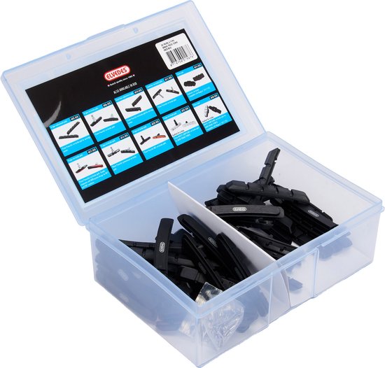 Verbeter de remprestaties met de V-Brake Cartridge Remschoenen Set 72 mm inclusief