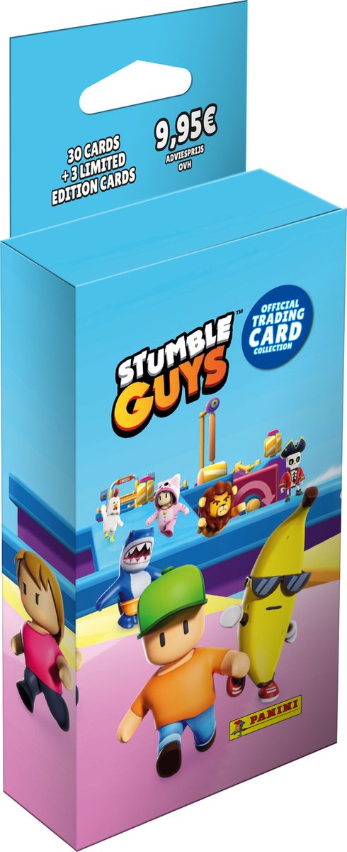 Bundle mit Stumble Guys Karten Serie 2 - Sammelkarten Trading Cards - 1 Mappe 10 Booster Exklusive Geburtstagskarte Bundle mit Stumble Guys Karten Serie 2 - Sammelkarten Trading Cards - 1 Mappe 10 Booster Exklusive Geburtstagskarte