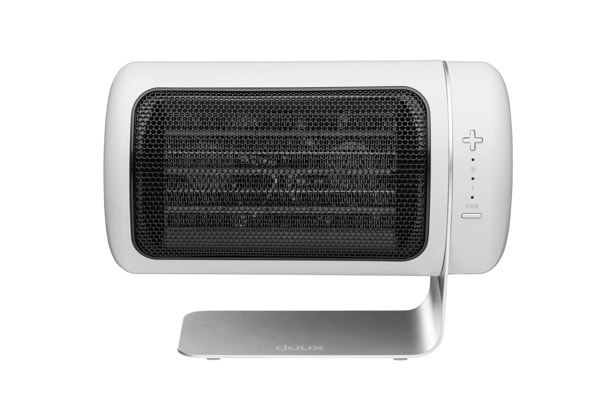 Duux Twist Keramische Kachel en Ventilator Wit- 1550W - Heater - 50⁰ Draaibaar - Omvalbeveiliging