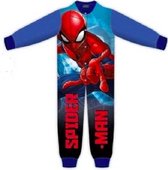 Spiderman onesie - coral fleece - Spider-Man huispak pyjama - maat 116