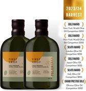 Palamidas Premium Extra Vierge Olijfolie - First Crop - Monovarietal - Koudgeperst - Oogst 2022/23 - 500ml x 2