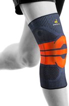 Bracefox® 'GenuFox' - Bandage et genouillère Premium | Genouillère avec os | Support rotulien | Élastique et respirant | Arthrite et arthrose | Ménisque | genou du sauteur | Messieurs et dames | Taille L