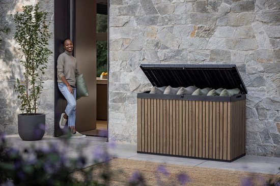 Keter Venetian Opbergbox - 670L - 142,5x65,3x89,5cm - Bruin
