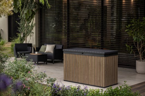 Keter Venetian Opbergbox - 670L - 142,5x65,3x89,5cm - Bruin