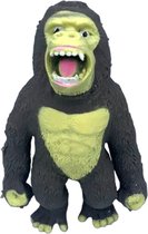 Klikkopers® - Fidget Toy - Splat Gorilla Zwart - Squishy - Stretchy Gorilla - 15cm - Jouets anti-stress - Squishies - TDAH