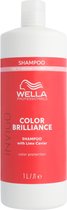 Wella Profesionals Color Brilliance Shampoo fijn/normaal haar 1000ml - Normale shampoo vrouwen - Voor Alle haartypes