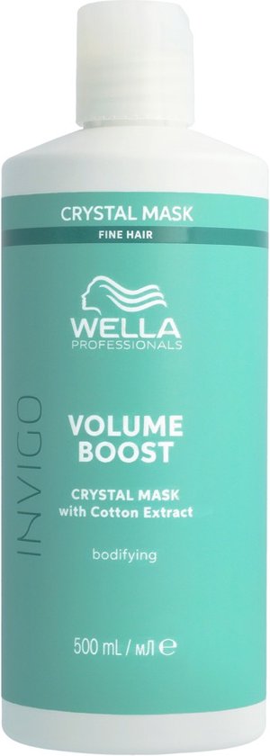 Wella Professionals Invigo Volume Boost Crystal Mask - Haarmasker - 500 ml