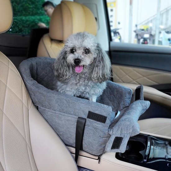 Autostoel voor Honden SucceBuy, Tot 12 kg, Zwart