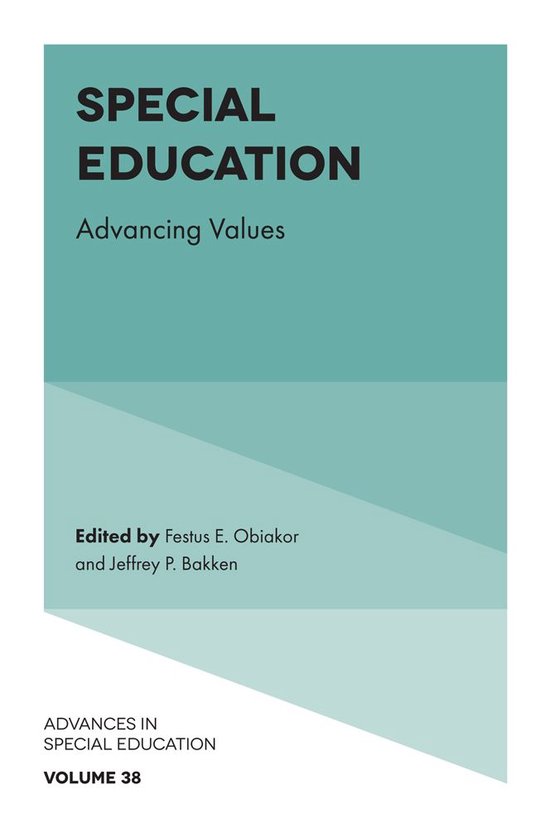 Advances in Special Education 38 - Special Education - cover