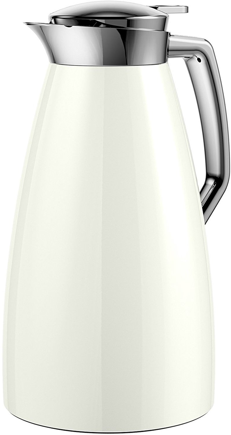 Emsa Plaza Thermoskan 1L Wit - Aroma Diamond & Quick Tip