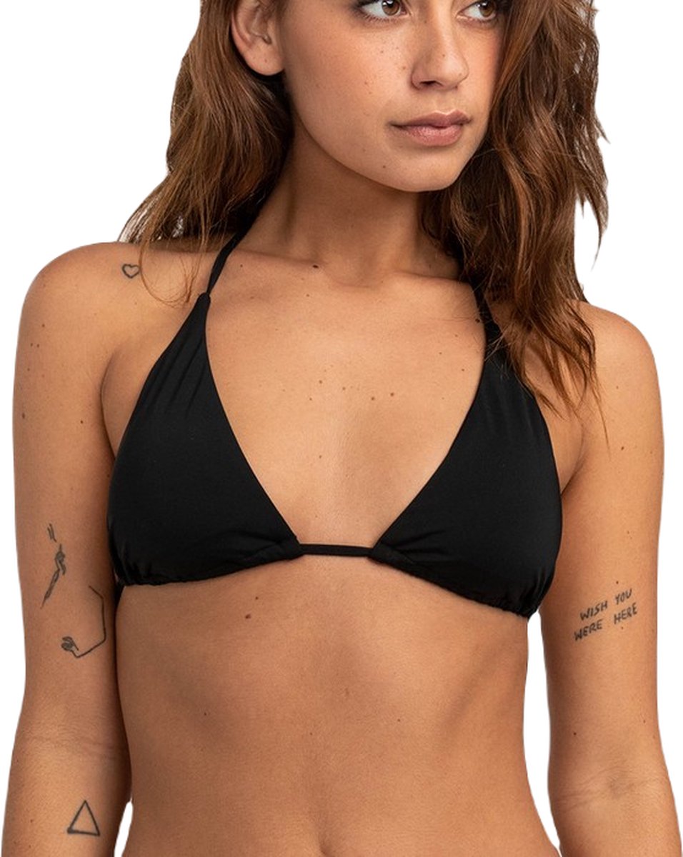 Billabong Sol Searcher Triangel Bikini Top - Black Pebble