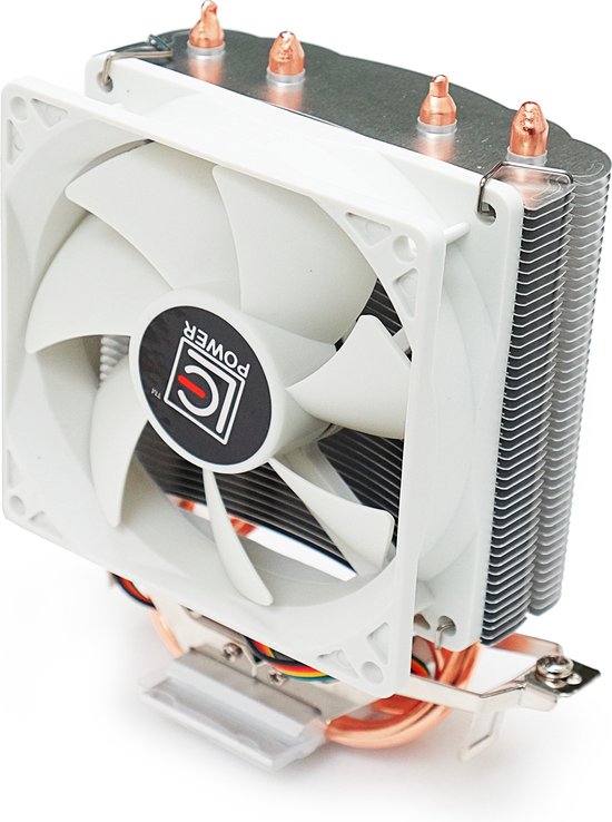 LC-Power CPU Koeler voor Intel LGA 1150/1151/1155/1156/1200/1700 - AMD FM1/2 AMD2/3/4/5 - TDP 130W - 47 CFM - Fan 92mm - 4 Pin PWM