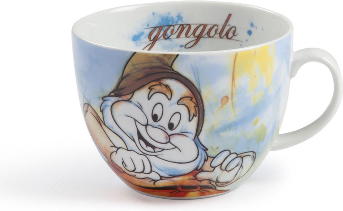 Disney Egan Porseleinen Cappuccinokop Happy 60cl
