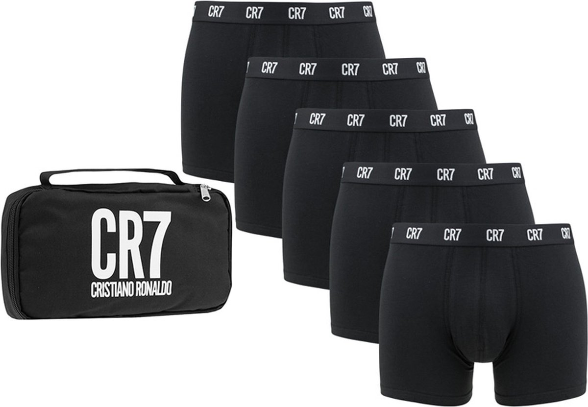 CR7 giftbox 5P boxers basic zwart - M
