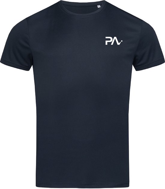 Padel Active Prime Performance shirt Heren - Maat S - Donker Blauw