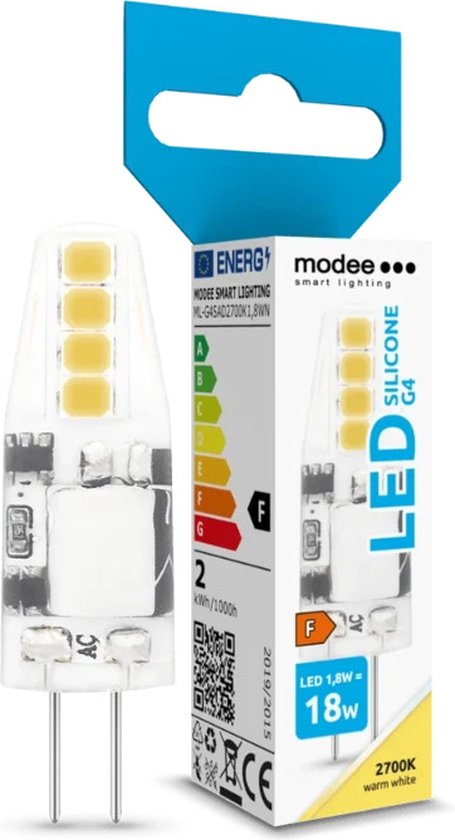 Modee LED Steeklamp G4 | 1.8W 2700K 12V 827 180Lm | 360°