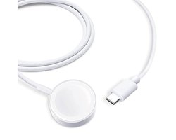 USB C Oplaadkabel geschikt voor Apple Watch Oplader - Draadloze Lader met USB C Kabel - Voor Series 9,8,7,6,5,4,Ultra,SE