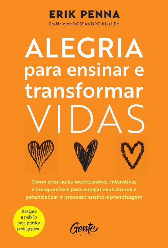 Alegria para ensinar e transformar vidas - cover
