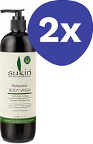 Sukin Botanical Body Wash (2x 500ml)