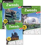Puzzelsport - Puzzelboekenpakket - 3 puzzelboeken - Zweeds  - 96 & 288  pagina's + Puzzelblok