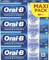 Oral-B Pro - Dentifrice Expert Protection Professionnelle - Value Pack - 4x75ml