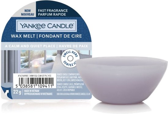 Yankee Candle Wax Melt A Calm And Quit Place 4 stuks