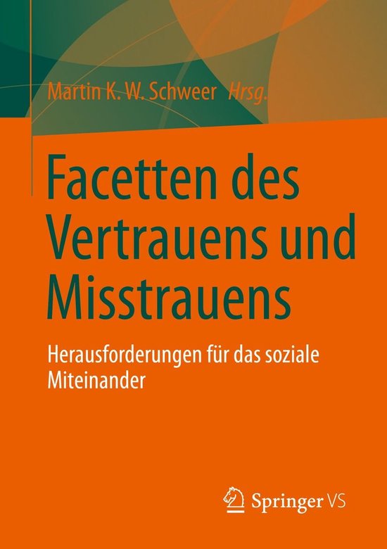 Psychology (German Language) - Facetten des Vertrauens und M ... - cover