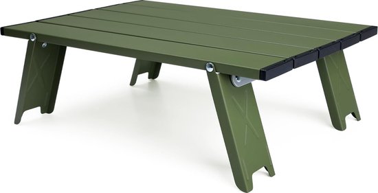Outdoor klaptafel, draagbare oprolbare campingtafel, volledig aluminium tafel met opbergtas kopen vanaf een prijs van 200