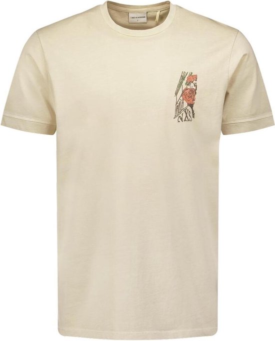NO-EXCESS T-shirt T Shirt Ronde Hals Slub 23350337 Cement Mannen Maat - XL