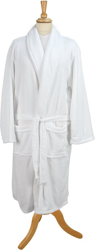 Forfait Fête des Mères : Badjas Waffle S & Serviette Hammam 90x165cm Marine