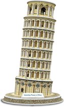 Ainy - 3D puzzel Toren van Pisa Italië: Miniatuur bouwpakket / speelgoed knutselpakket - hobby puzzels en creatief modelbouw voor kinderen & volwassenen | 31 stukjes - 13x13x23cm