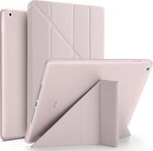 Tablet Hoes geschikt voor iPad Hoes 2014 - Air 2 - 9.7 inch - Smart Cover - A1566 - A1567 - Lichtroze