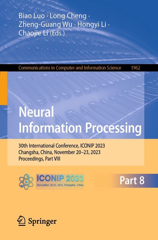 Springer Nature Proceedings Computer Science 8 - Neural Info ... - cover