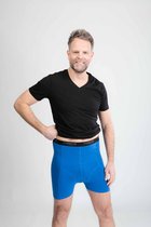Yvanta Underwear - Stoma-ondergoed - Herenboxer - Maat L – blauw